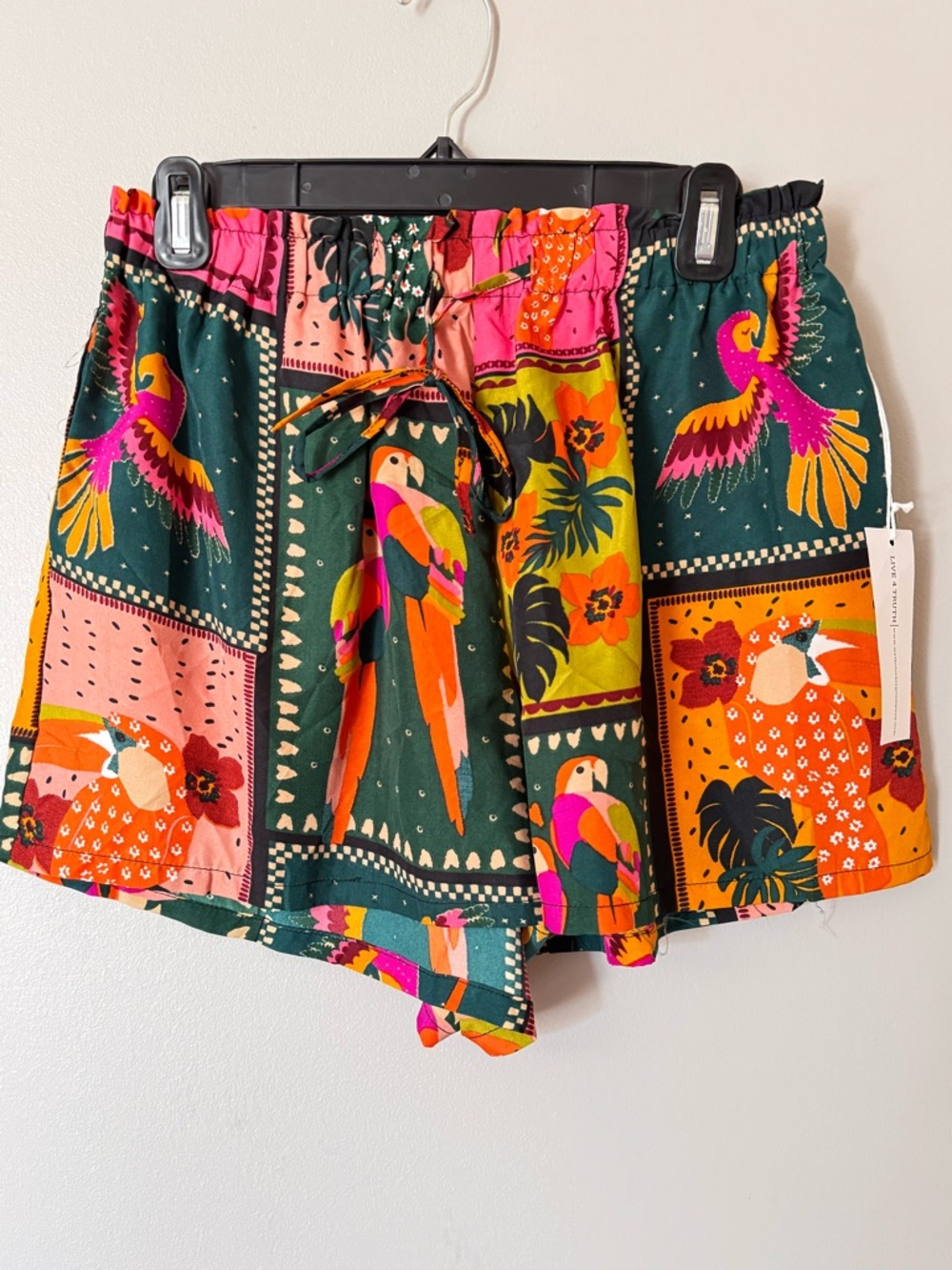 Live 4 Truth Tropical Floral Shorts - Orange, Green, Pink
